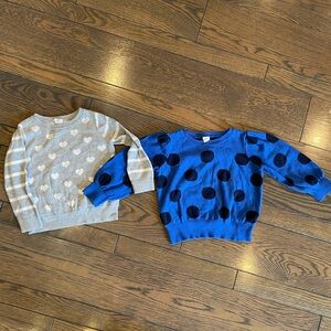 Gap size 3T set of two sweaters